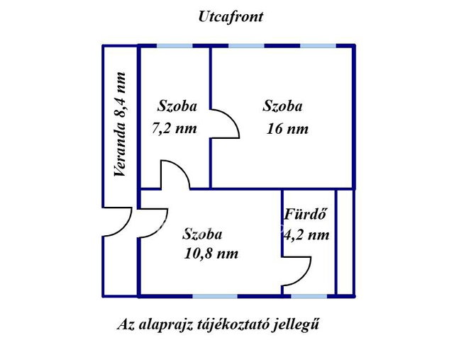 Eladó családi ház, Jászfényszarun 15.9 M Ft, 1+1 szobás