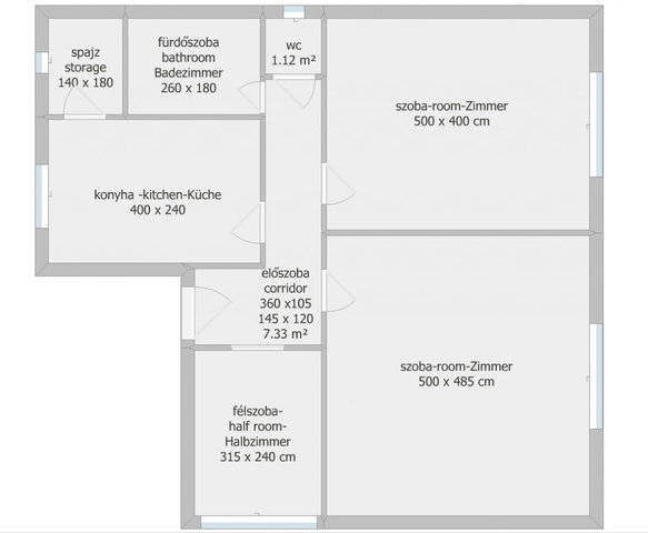 Eladó családi ház, Egerben 80 M Ft, 3 szobás