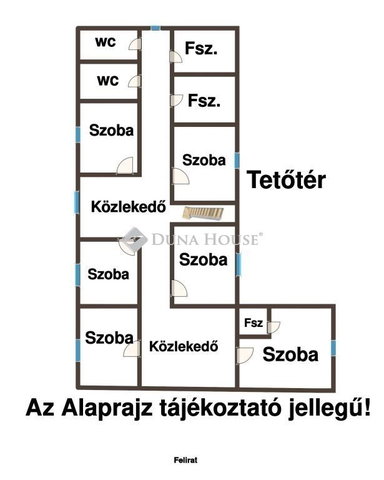 Eladó hotel, Dunaföldváron 179.5 M Ft, 6 szobás