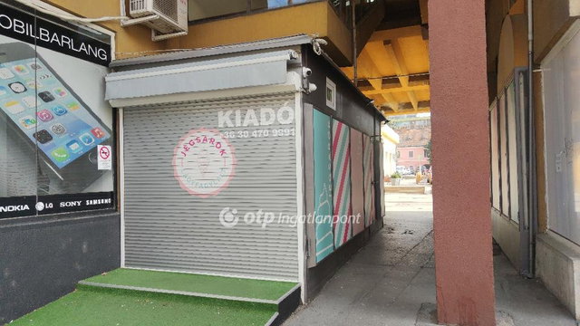 Kiadó üzlethelyiség, Nagykanizsán 85 E Ft / hó
