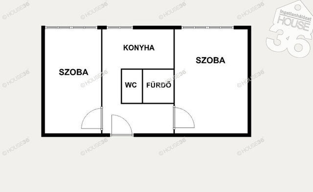 Eladó panellakás, Kecskeméten 39.99 M Ft, 2 szobás