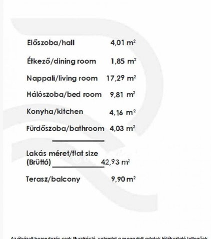 Eladó téglalakás, Budapesten, XIII. kerületben 75.6 M Ft