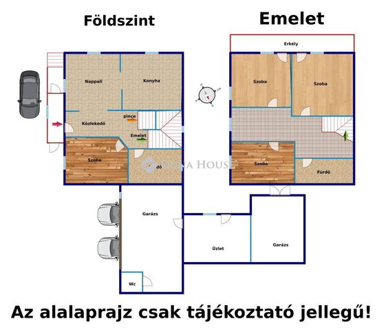 Eladó családi ház, Tóalmáson 85.9 M Ft, 5 szobás