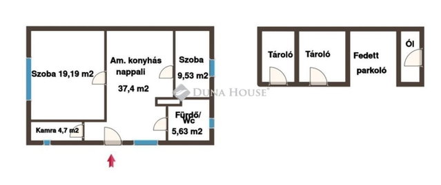 Eladó családi ház, Farmoson 34.9 M Ft, 3 szobás