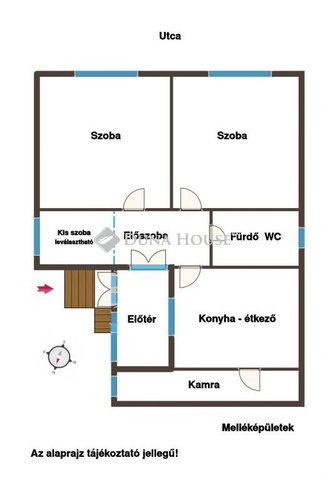 Eladó családi ház, Beleden 31 M Ft, 2 szobás