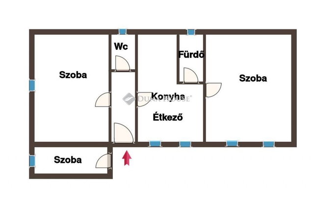 Eladó családi ház, Nagykozáron 37 M Ft, 4 szobás