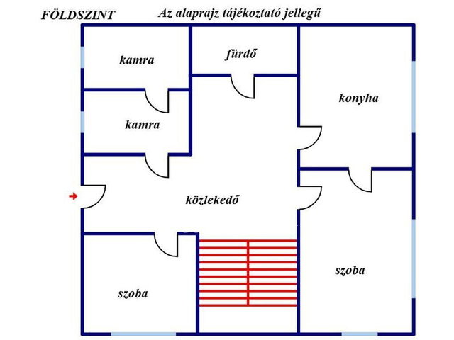 Eladó családi ház, Kiskunmajsán 45 M Ft, 6 szobás