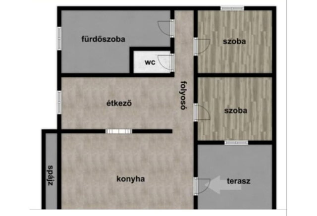 Eladó mezogazdasagi ingatlan, Nemesbikken 63.9 M Ft, 4 szobás