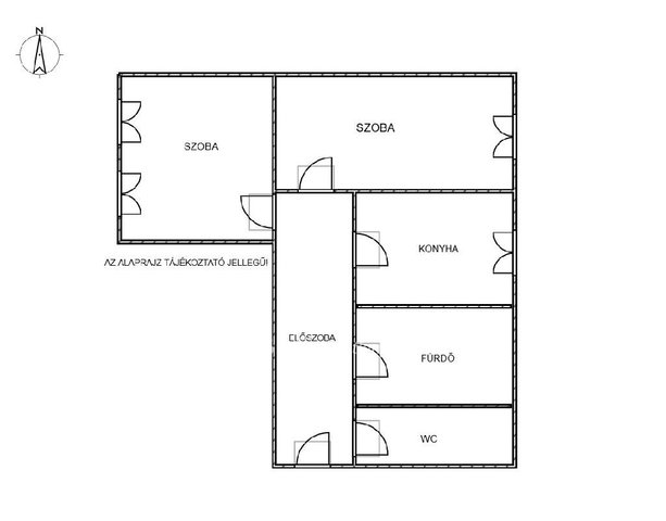 Kiadó téglalakás, albérlet, Szegeden 145 E Ft / hó, 2 szobás