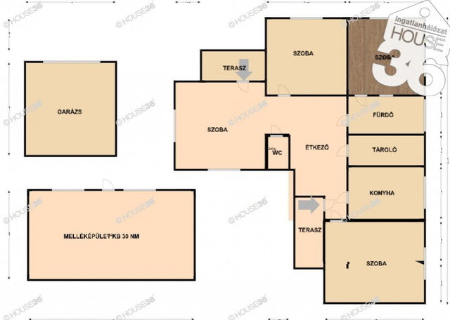 Eladó családi ház, Lajosmizsén 56.99 M Ft, 5 szobás