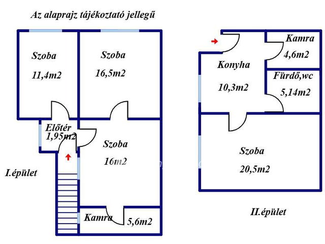 Eladó családi ház, Somoskőújfalun 12 M Ft, 3 szobás