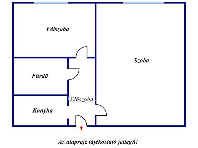 Eladó panellakás, Szegeden 36.9 M Ft, 1+1 szobás