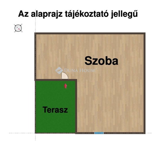 Eladó nyaraló, Abádszalókban 18.5 M Ft, 1 szobás