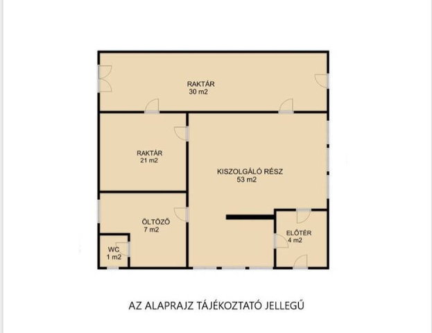 Eladó üzlethelyiség, Körösladányban 8.5 M Ft