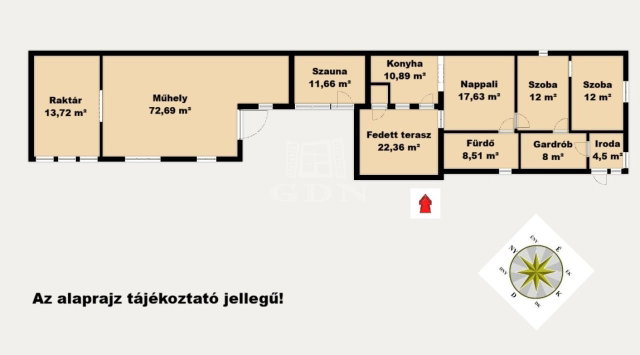 Eladó családi ház, Vecsésen 109.9 M Ft, 3 szobás