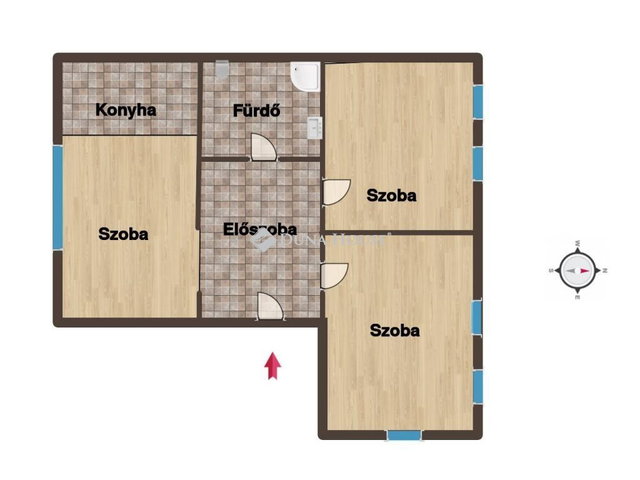 Kiadó iroda, Budapesten, XIV. kerületben, Cinkotai úton, 3 szobás