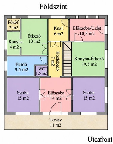 Eladó családi ház, Dunaharasztin 111.7 M Ft, 7 szobás