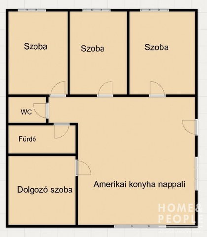 Eladó téglalakás, Hódmezővásárhelyen 65 M Ft, 5 szobás