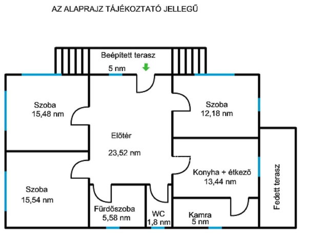 Eladó családi ház, Kállón 38 M Ft, 4+1 szobás