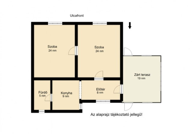 Eladó családi ház, Földeákon 17.9 M Ft, 2 szobás