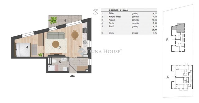 Eladó téglalakás, Budapesten, XIV. kerületben 76.99 M Ft