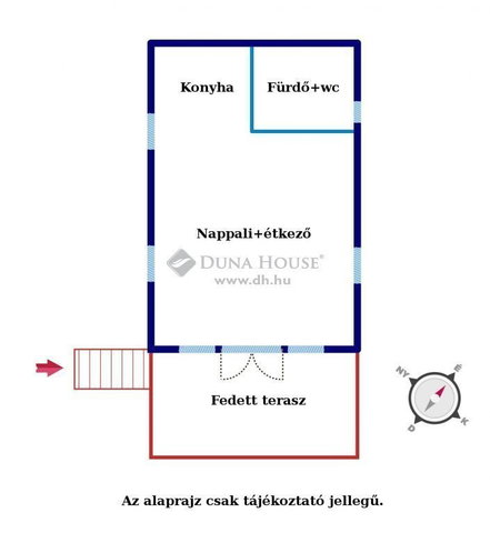 Eladó nyaraló, Zebegényben 98 M Ft, 1 szobás