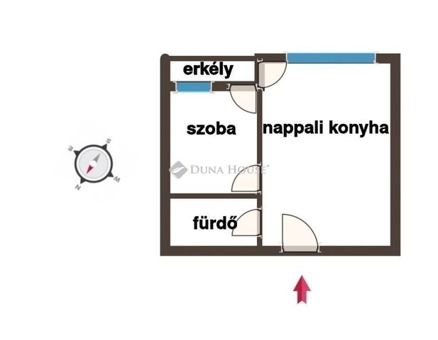 Eladó téglalakás, Budapesten, XIII. kerületben 75 M Ft, 2 szobás
