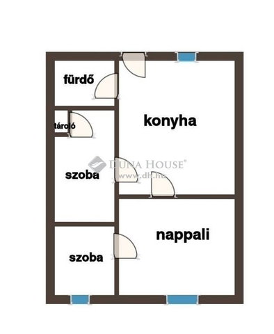 Eladó téglalakás, Budapesten, VIII. kerületben 66 M Ft, 3 szobás