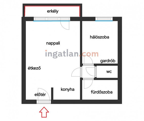 Eladó téglalakás, Budapesten, XIII. kerületben, Szabolcs utcában