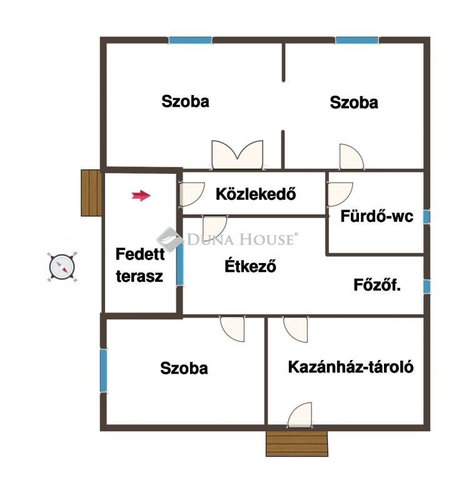 Eladó családi ház, Dabason 85 M Ft, 3 szobás