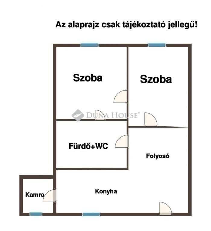 2 bed · 49m² · 39.900.000 ft