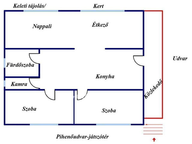 Eladó családi ház, Nyíregyházán 63 M Ft, 3 szobás