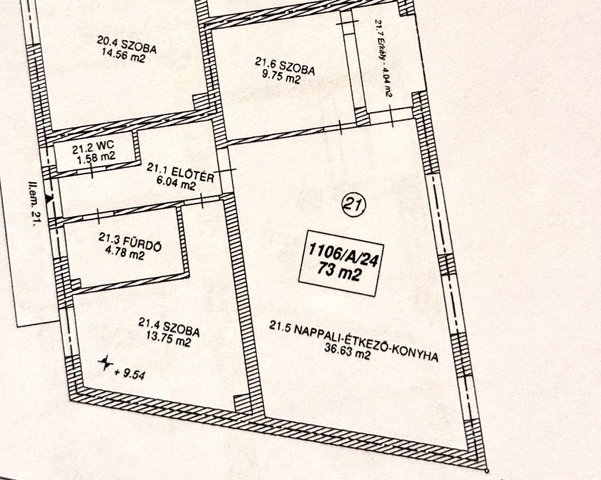 Eladó téglalakás, Szolnokon 83.9 M Ft, 2+1 szobás