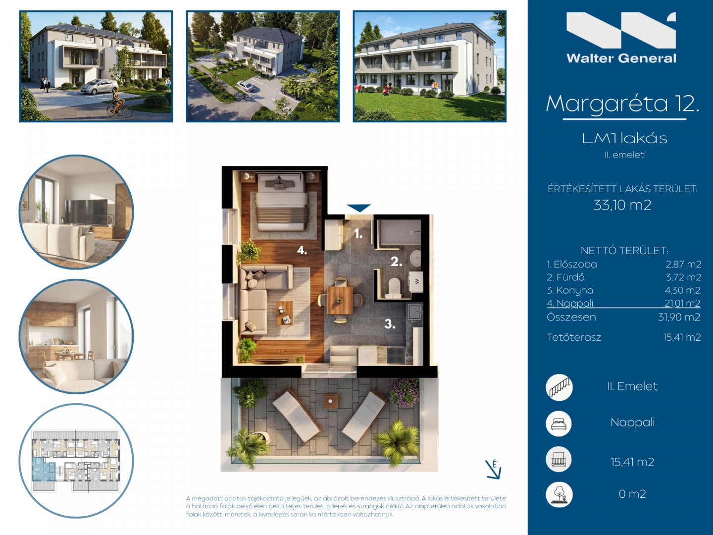 1 bed · 32m² · 38.940.000 ft