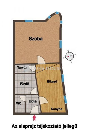 Eladó téglalakás, Siófokon 89 M Ft, 1 szobás