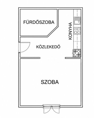 Eladó téglalakás, Budapesten, XV. kerületben 29.9 M Ft, 1 szobás