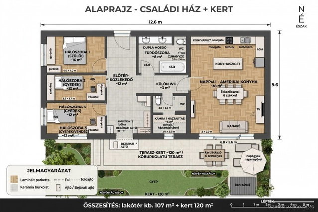 Eladó családi ház, Szegeden 150 M Ft, 4 szobás
