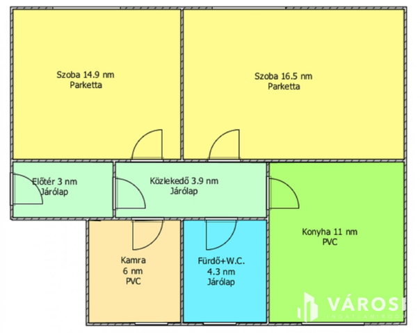Eladó téglalakás, Salgótarjánban 8.5 M Ft, 2 szobás