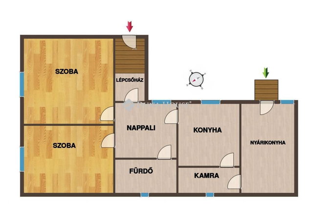 Eladó családi ház, Hosszúperesztegen 16.9 M Ft, 3 szobás