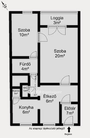Eladó téglalakás, Budapesten, IX. kerületben 79.9 M Ft, 2 szobás
