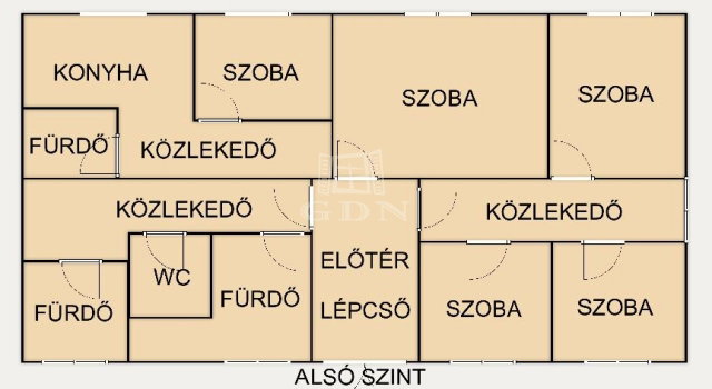 Eladó családi ház, Gutorföldén 17 M Ft, 7 szobás