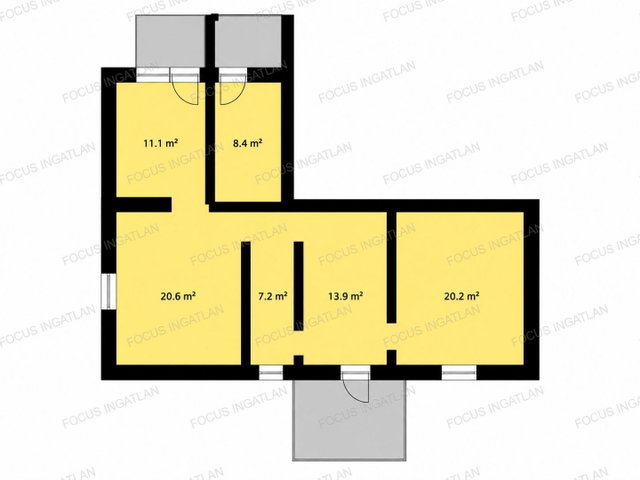 Eladó téglalakás, Kecskeméten 29.99 M Ft, 4 szobás