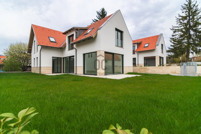 Eladó ikerház, Nagykovácsiban 255 M Ft, 6 szobás