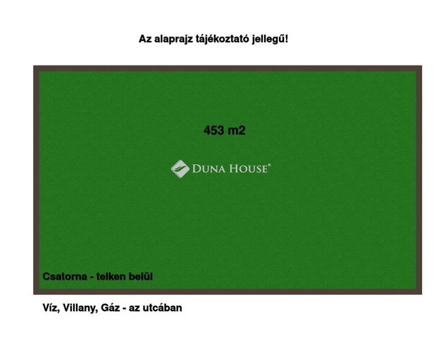 Eladó telek, Mosonmagyaróváron 35.5 M Ft / költözzbe.hu