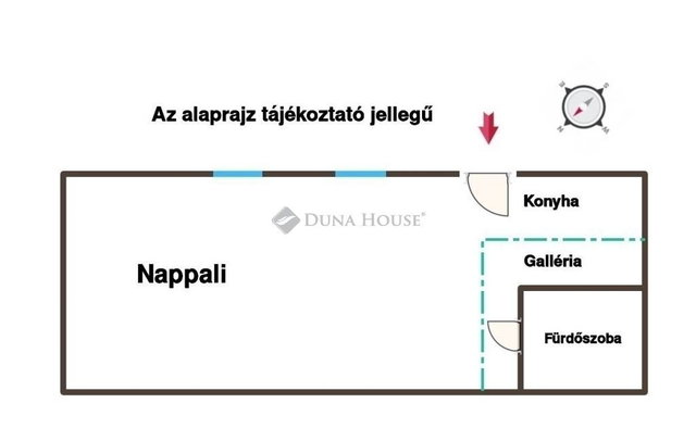 Eladó téglalakás, Budapesten, V. kerületben 97 M Ft, 1 szobás