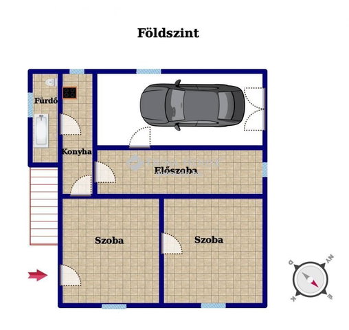 Eladó családi ház, Kecskeméten 59.5 M Ft, 5 szobás