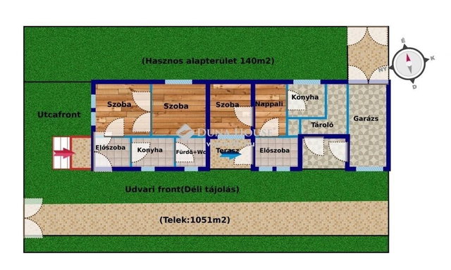 Eladó családi ház, Jászberényben 44.9 M Ft, 4 szobás