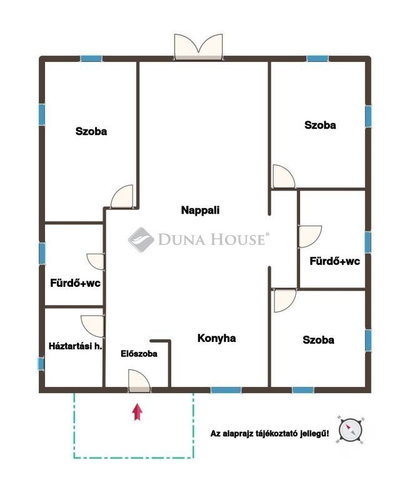 Eladó családi ház, Pócsmegyeren 124.9 M Ft, 4 szobás