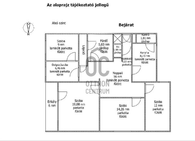 Eladó téglalakás, Nagykanizsán 79.9 M Ft, 6 szobás