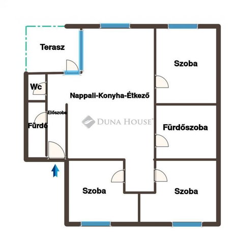 Kiadó téglalakás, albérlet, Tatán, Piac téren 430 E Ft / hó